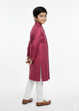 Cheery Red Sherwani S32