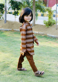 Earth Brown Waistcoat Suit AHW 021