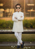 Pearl White Sherwani S36