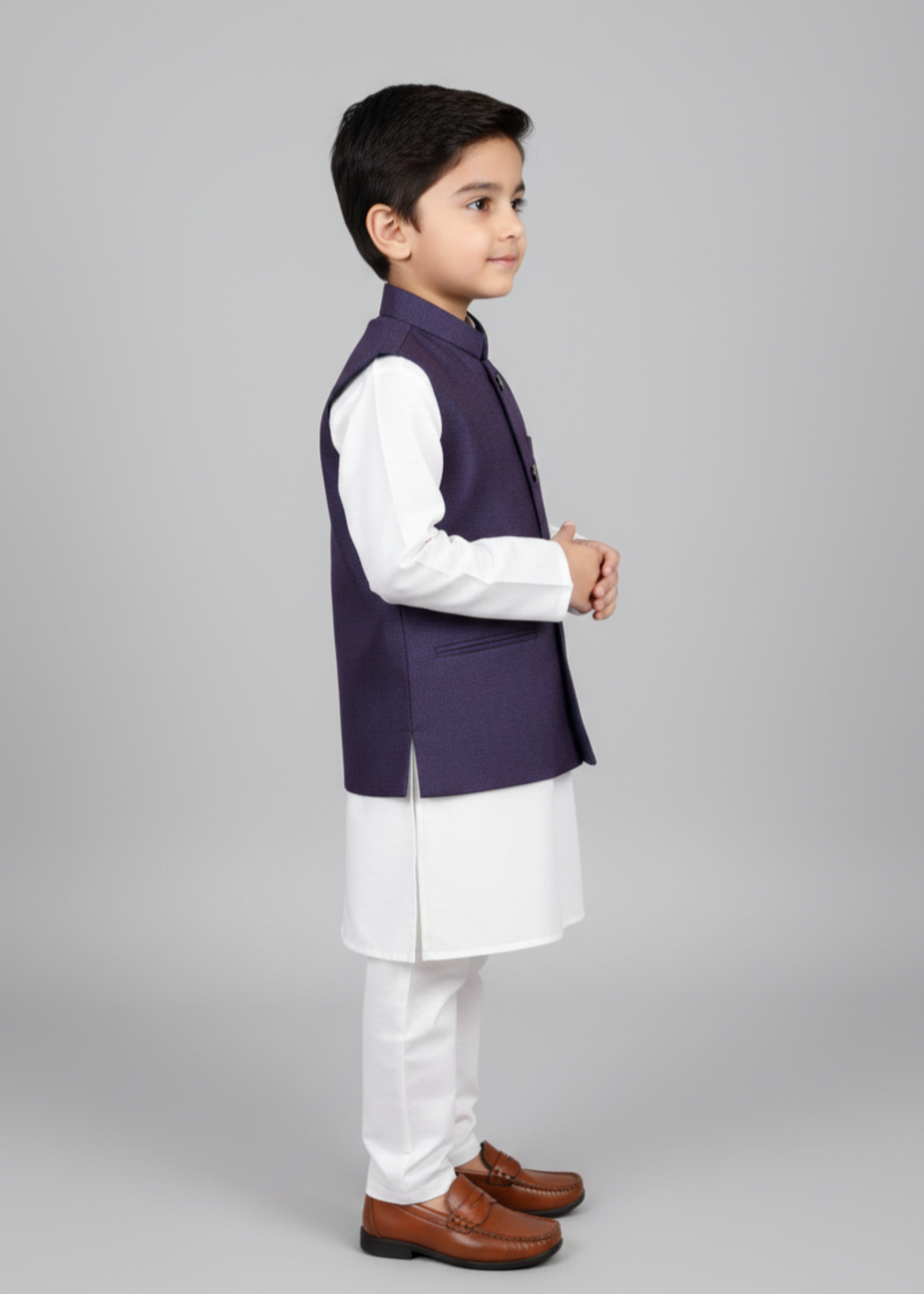 Purple Heart only Waistcoat - EW 59