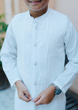 White Waistcoat Suit AHW 010
