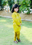 Yellow Waistcoat Suit AHW 022