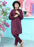 Purple Kurta Trouser KT 102