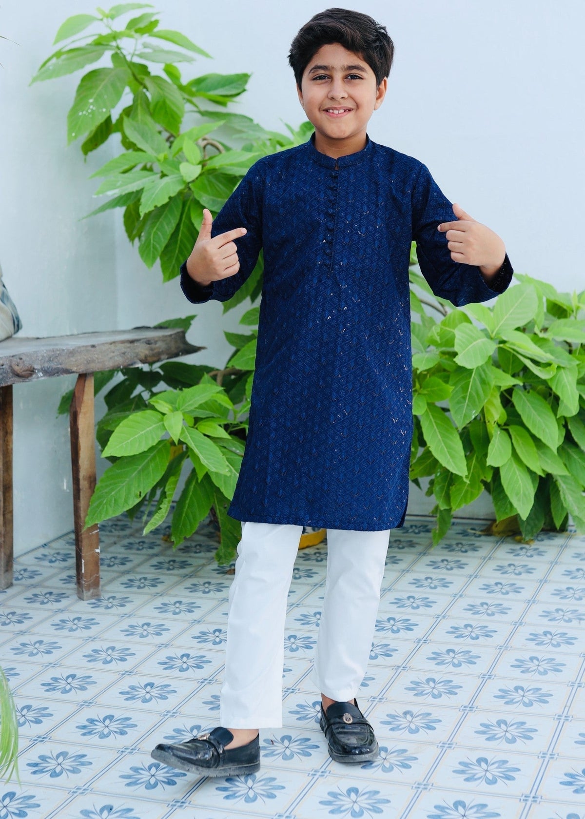 Cobalt Blue Kurta KT 114