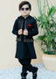 Black Waistcoat Suit AHW 008