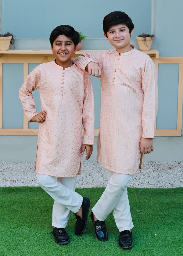 Pale Pink Kurta KT 126