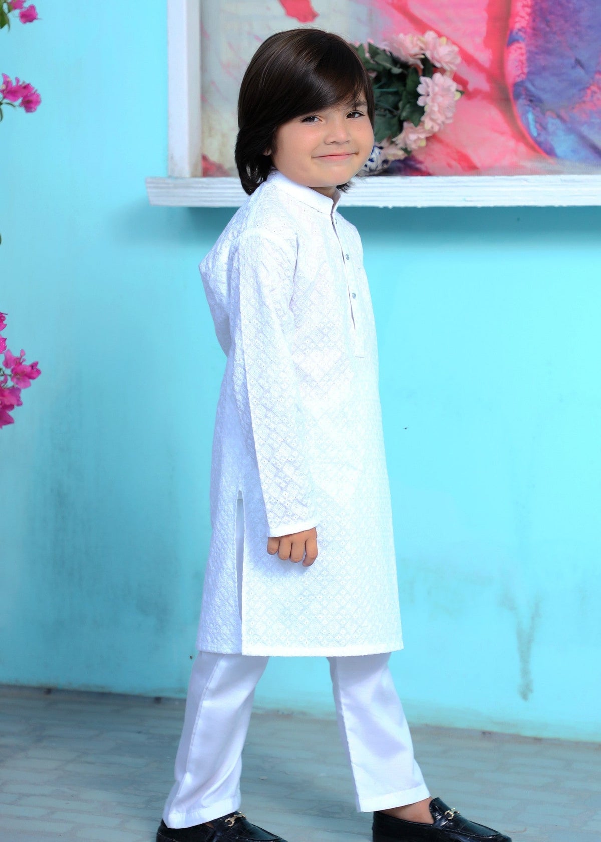 Snow White chicken Kurta Trouser - CK 001