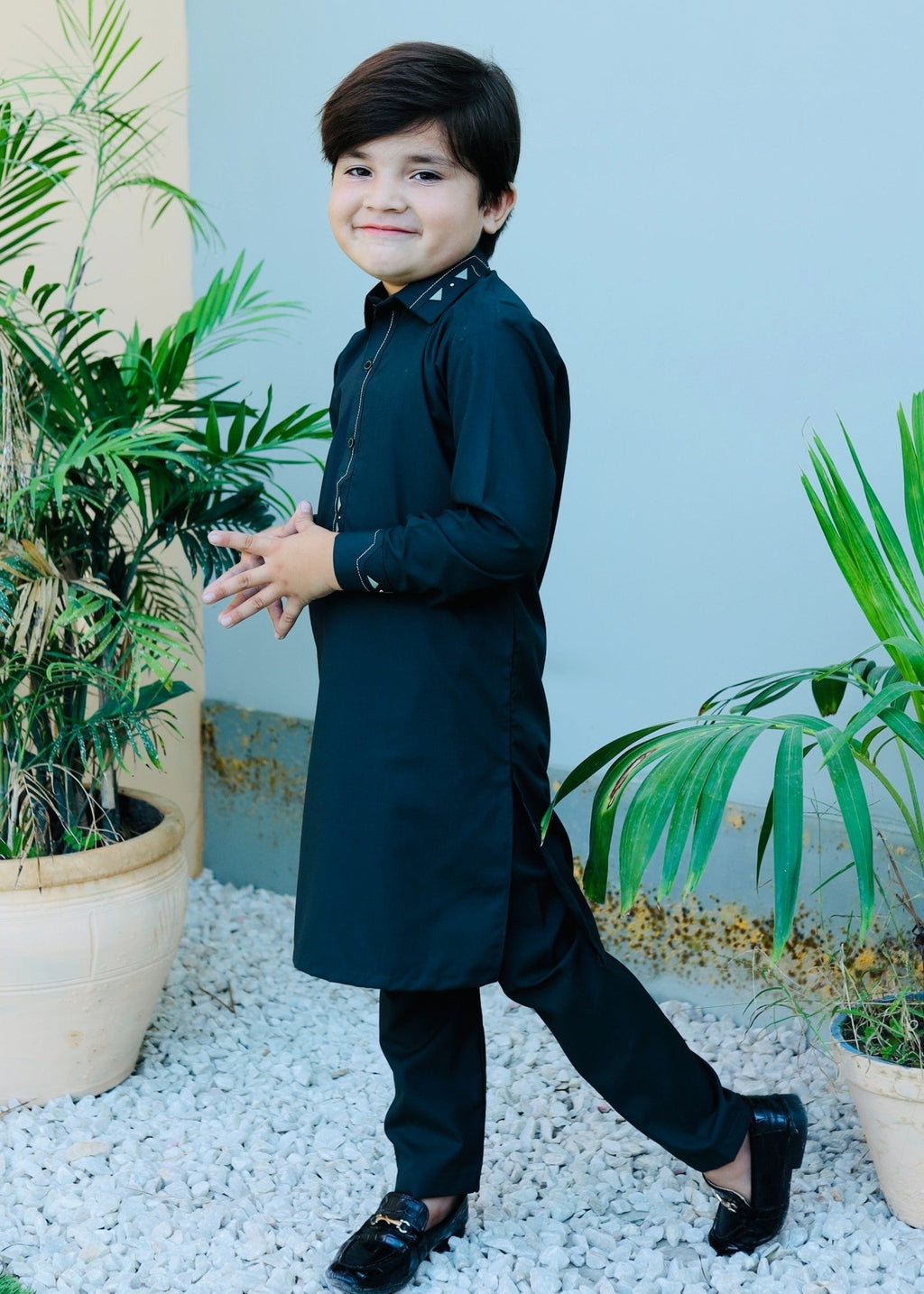 Dark Blue Kurta Trouser KT 107