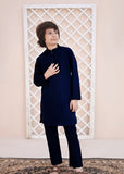 Deep Navy Kurta Trouser AH 043