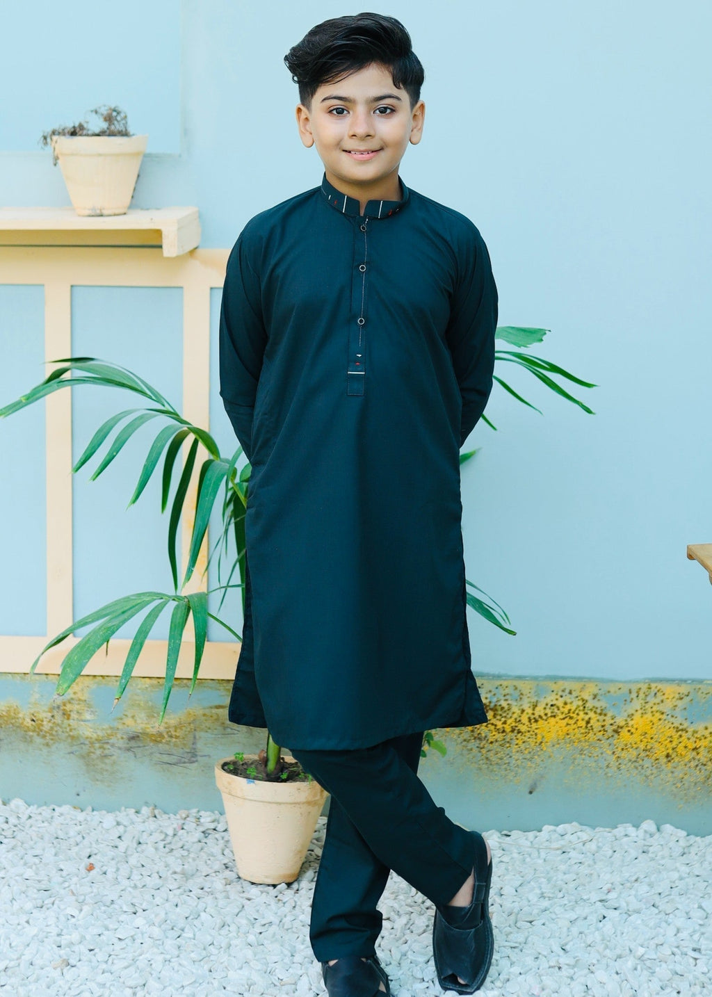 Pine Green Kurta Trouser KT 110