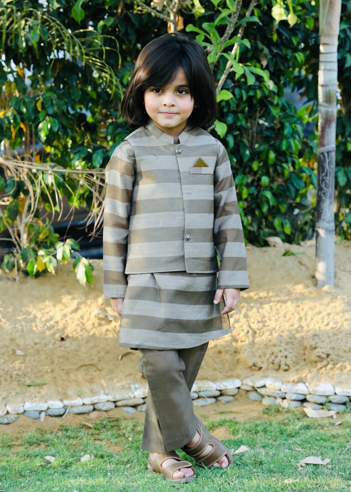 Smoke Grey Waistcoat Suit AHW 020 Main image