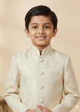 Cream Sherwani S33
