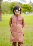 Marmalade Orange Waistcoat Suit-AHW-005