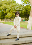 Cream waistcoat suit EW 53