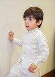 Off White Waistcoat Suit EW36