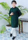 Bottle Green Kurta KT 123