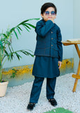 Teal Waistcoat Suit AHW 012
