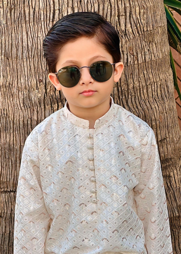 White Kurta KT 115