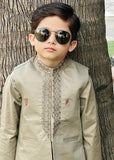Pistachio Green Waistcoat Suit-AHW-004
