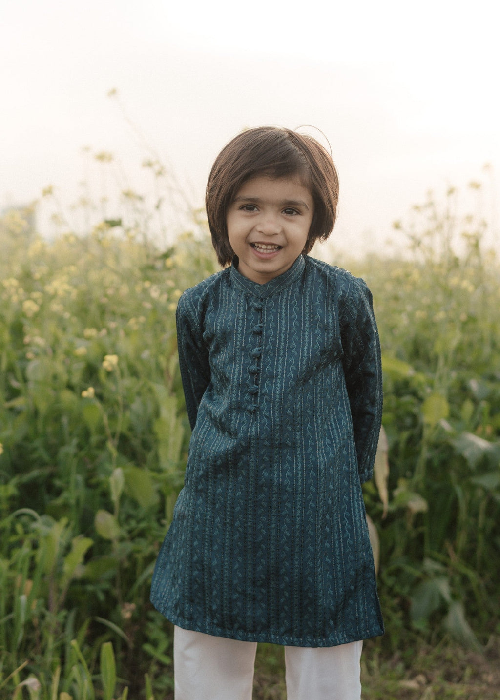 Teal Kurta KT 121