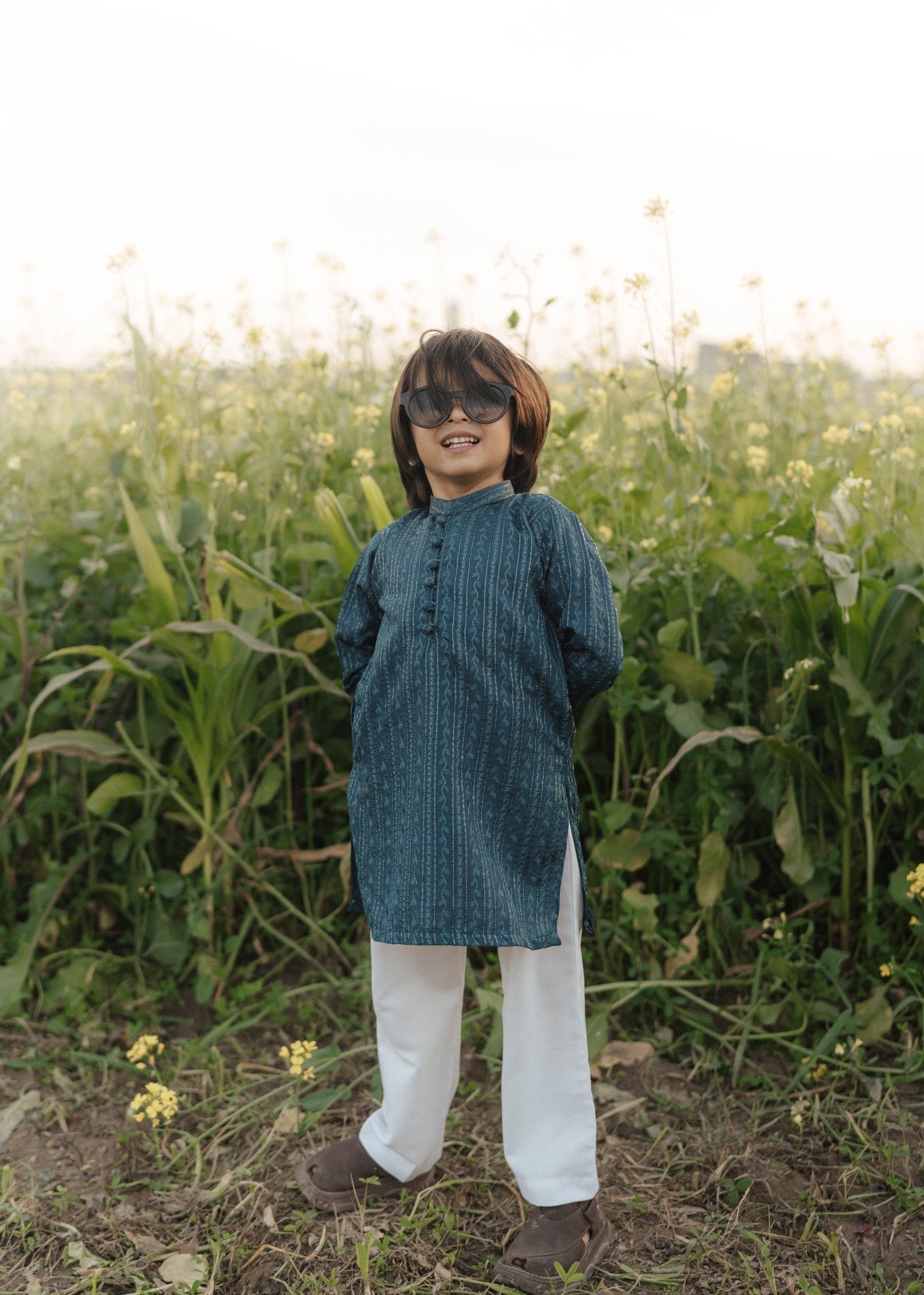 Teal Kurta KT 121 Secondary image