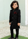 Caviar Black Sherwani S27
