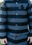 Black waistcoat Suit AHW 019