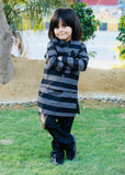 Black waistcoat Suit AHW 019