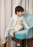 powder blue waistcoat suit EW20