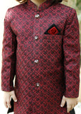 Berry Red Sherwani S28
