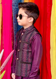 Purple Waistcoat Suit EW 41