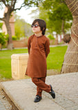 Bronze Kurta Trouser-AH 048