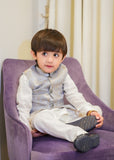 Grey Waistcoat Suit EW31
