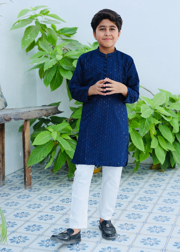 Cobalt Blue Kurta KT 114