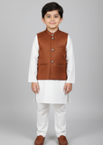 Rustic Brown only Waistcoat - EW 62