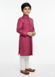 Cheery Red Sherwani S32