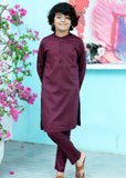 Purple Kurta Trouser KT 102