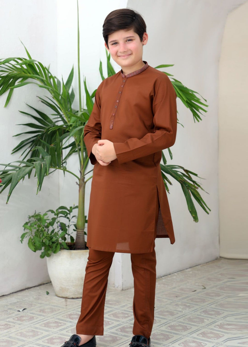 Brown Kurta Trouser KT 101