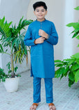 Baby Blue Kurta Trouser AH 046
