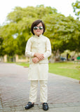 Cream waistcoat suit EW 53