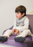 Grey Waistcoat Suit EW31