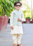 powder blue Only waistcoat EW20