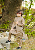 Pine Brown Waistcoat Suit-AHW-004