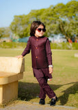 Maroon Only Waistcoat EW 53