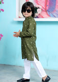 Apple Green kurta trouser KT 94