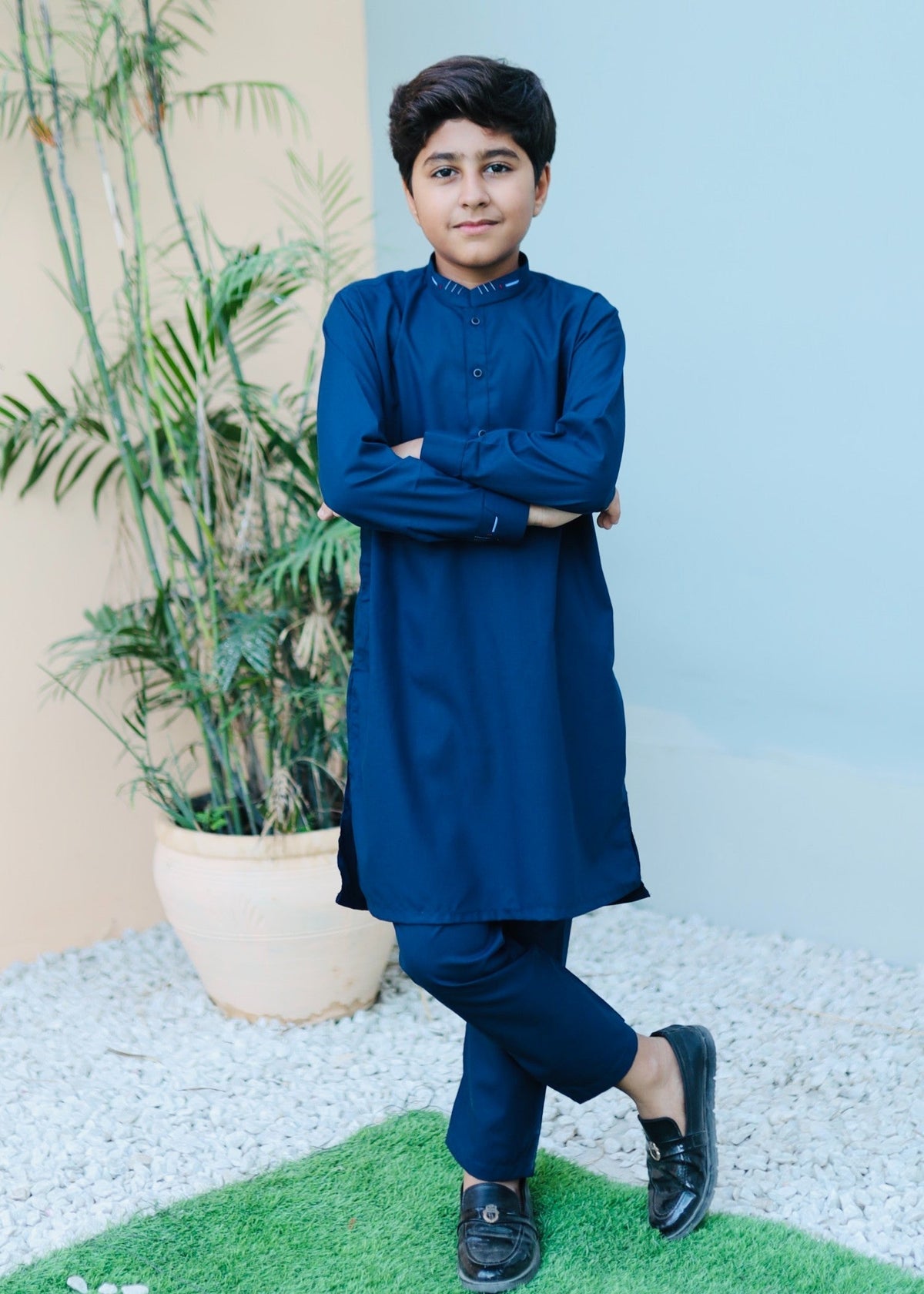 Carolina Blue Kurta Trouser KT 128
