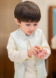powder blue waistcoat suit EW20