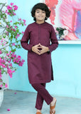 Purple Kurta Trouser KT 102