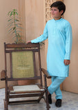 Electric Blue chicken Kurta Trouser - CK 003