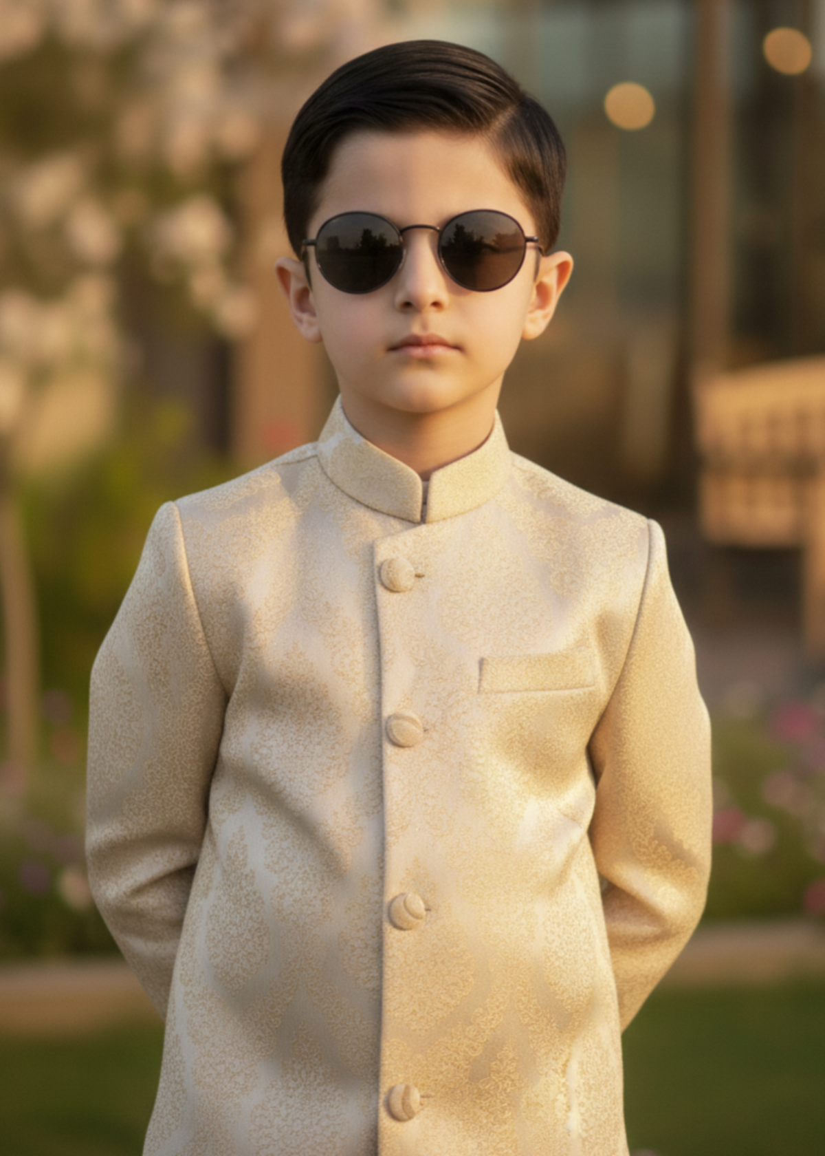 Gold Sherwani S39